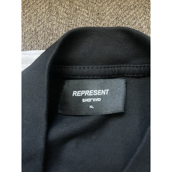 Represent Racing Club Black T-Shirt Size X-Large | Streetwear Graphic Tee - Picture 6 of 11